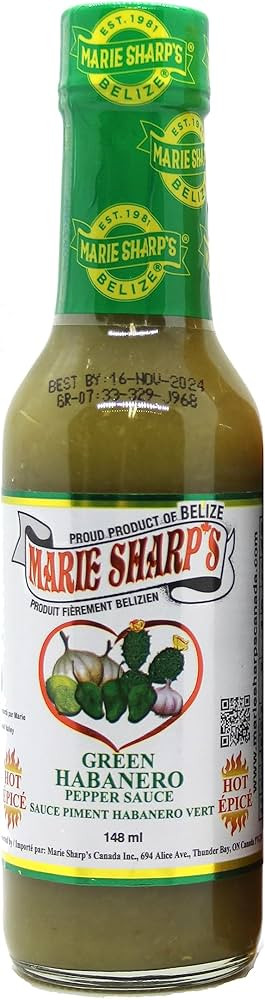 Marie Sharp's Green Habanero Pepper Sauce, 5 oz | Amazon (US)