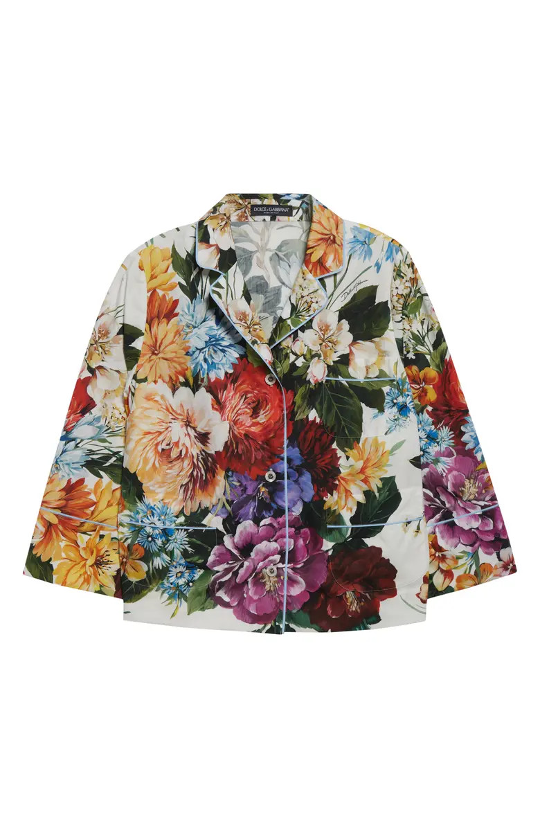 Floral Button-Up Top | Nordstrom