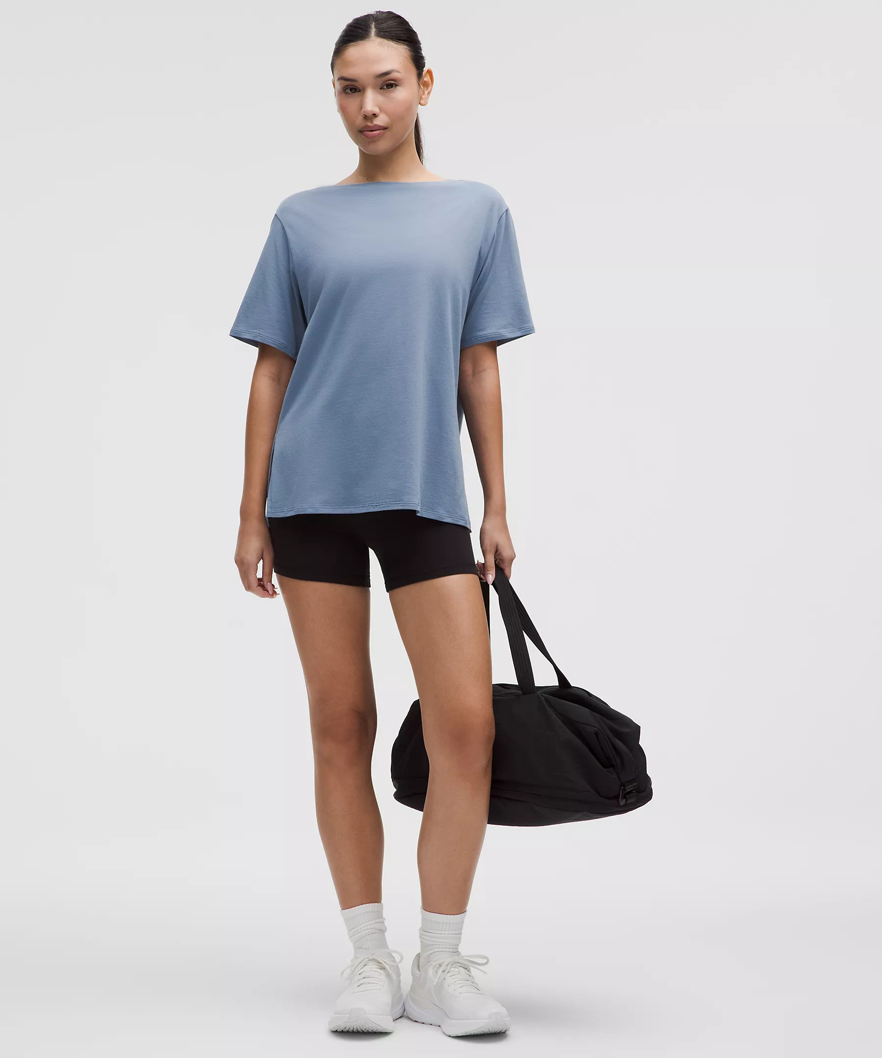 Relaxed-Fit Boatneck T-Shirt | Women's Short Sleeve Shirts & Tee's | lululemon | Lululemon (US)