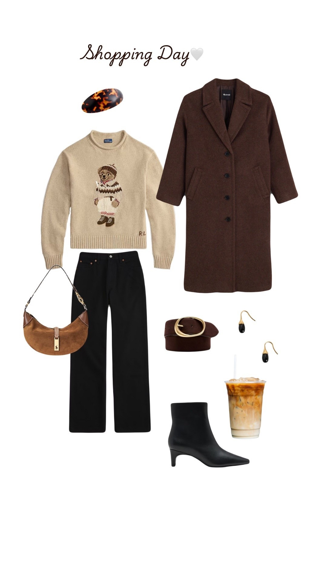 Shopping Day holiday outfit #woolcoat #thanksgivingoutfit #ralphlauren

#LTKGiftGuide #LTKHoliday #LTKSeasonal