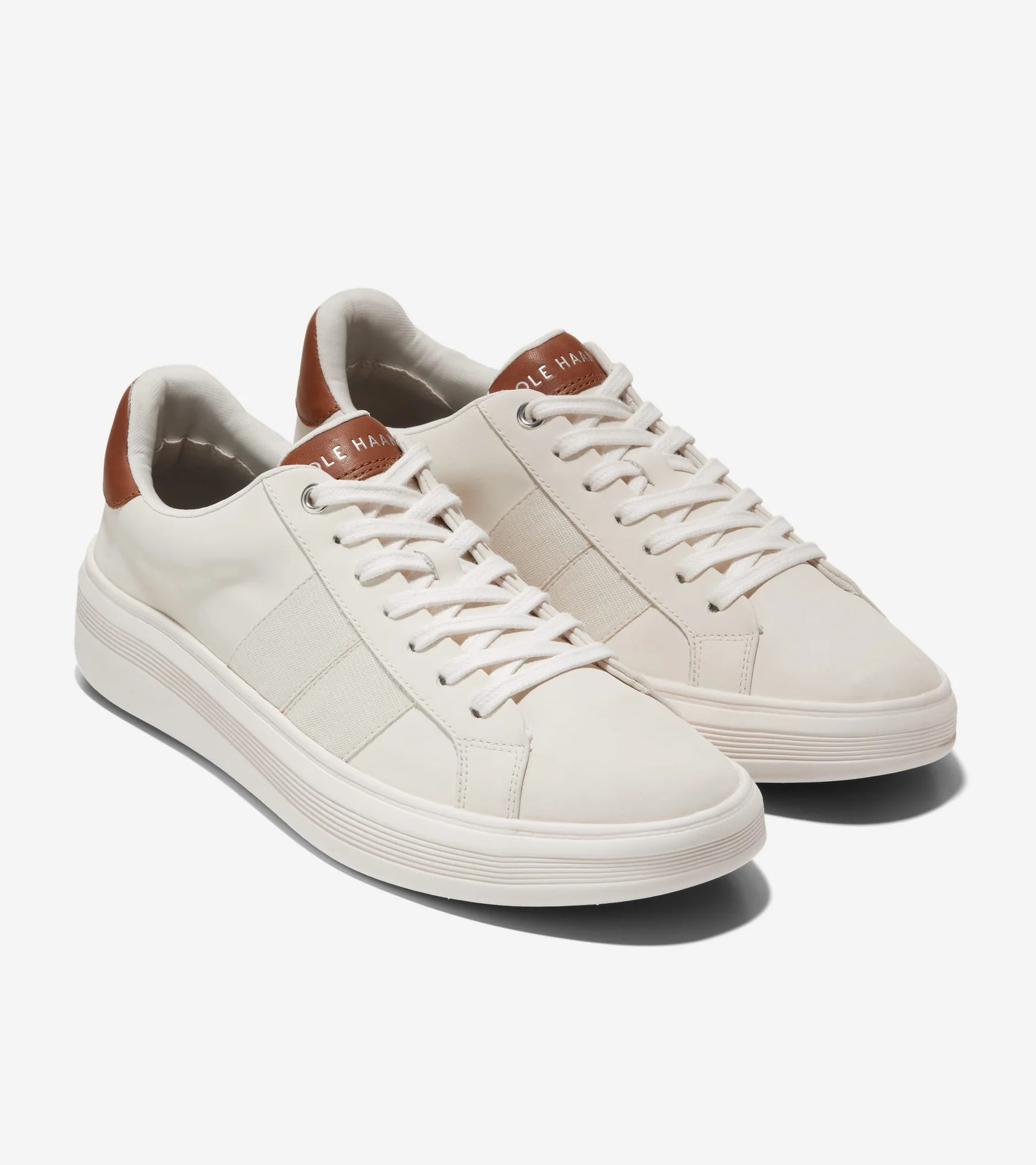 Men's Grand Crosscourt Premier Sneakers in White | Cole Haan | Cole Haan (US)