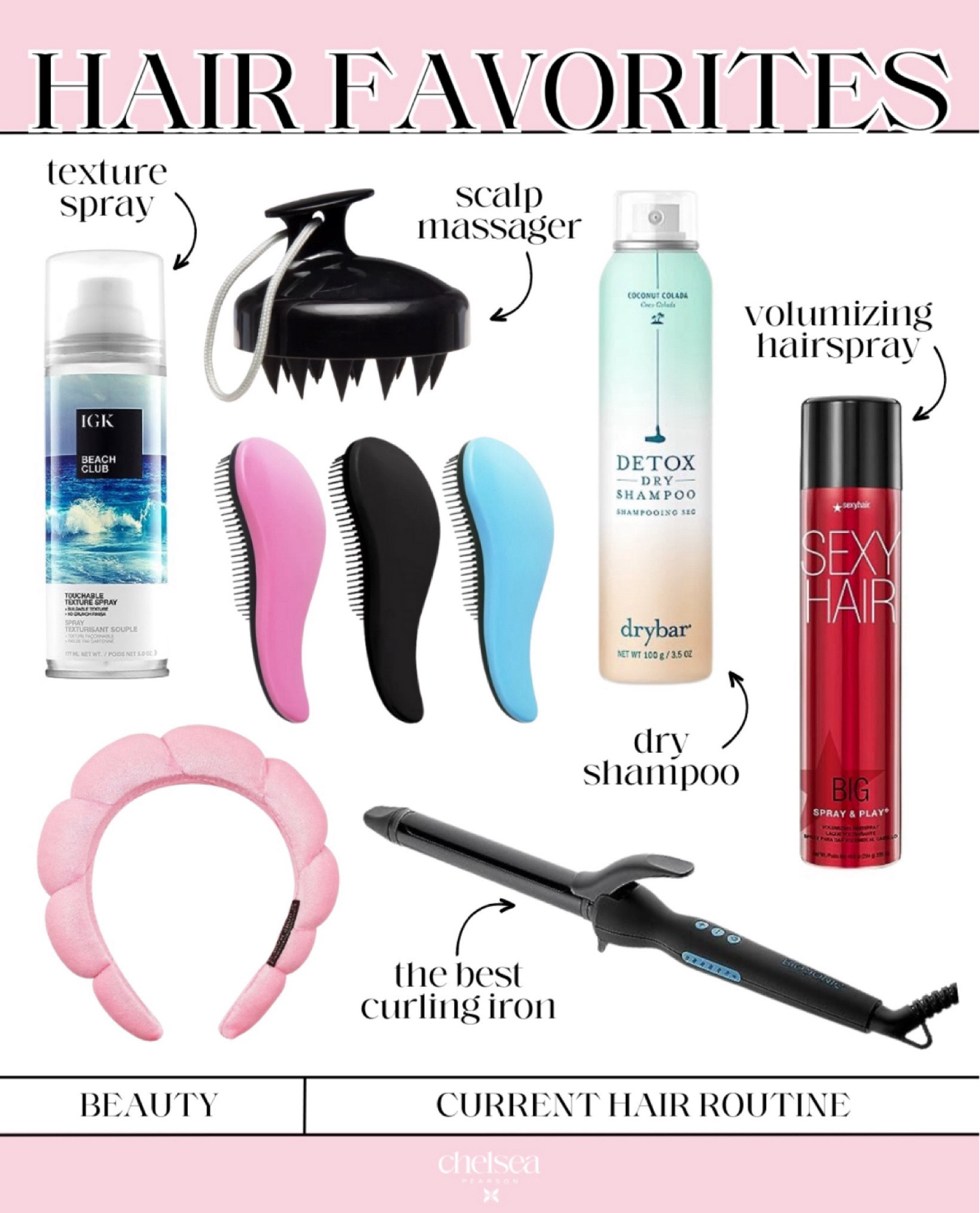 Hair routine | hair favorites | scalp health | curling iron 