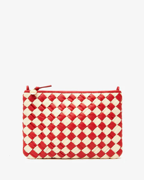Flat Clutch w/ Tabs | Clare V.
