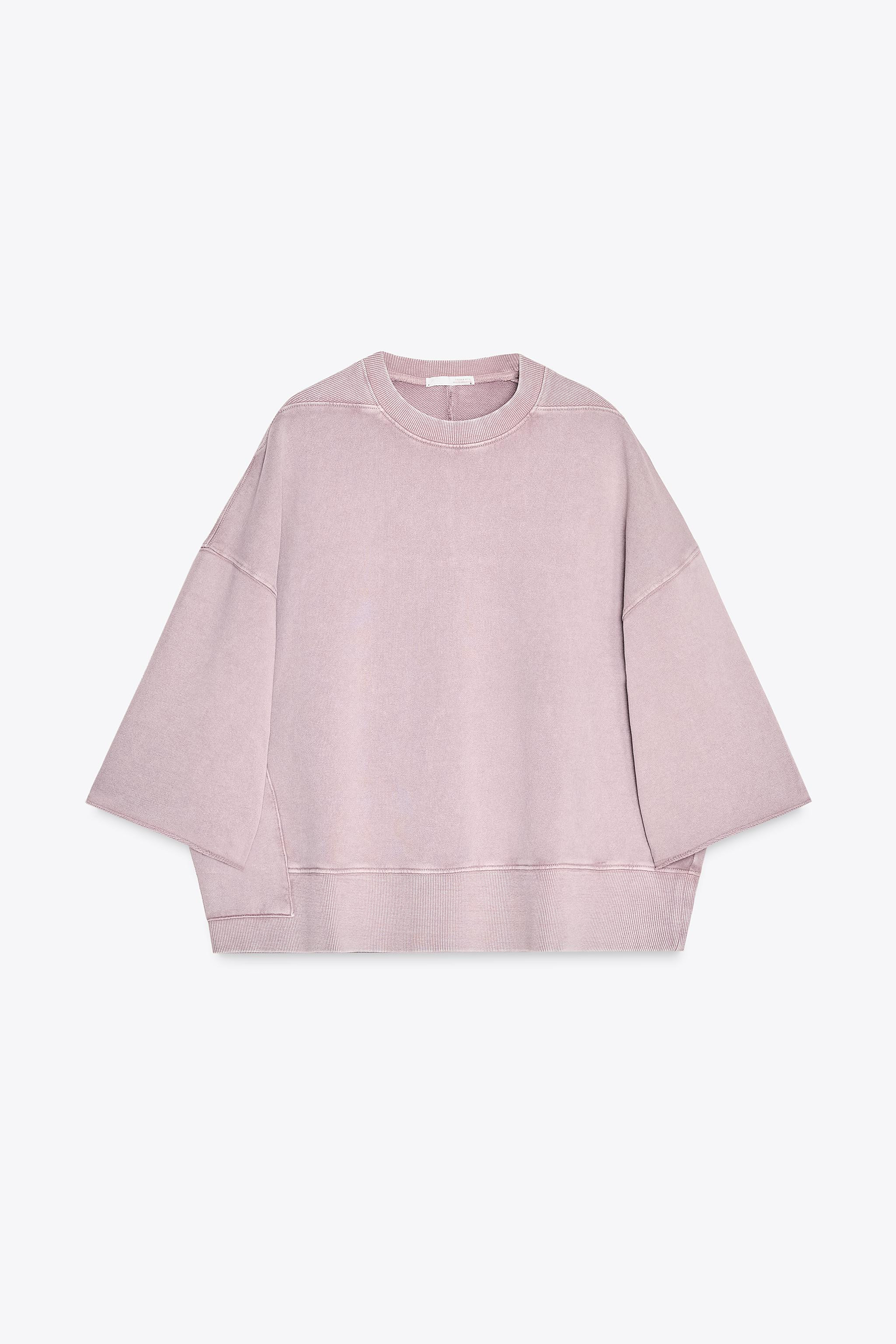 WASHED SWEATSHIRT | Zara US