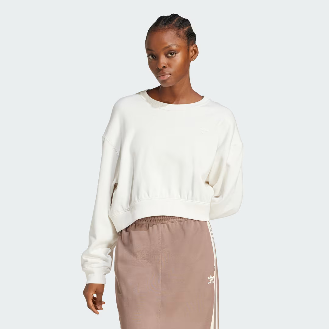 adidas Originals Graphics Crew SweatshirtCloud WhiteSWomens | adidas (US)