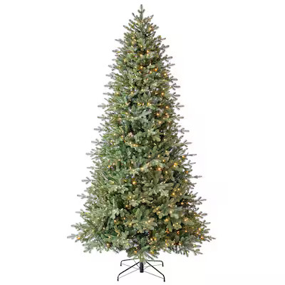 Tree Classics by Balsam Hill 9-ft Real Feel Heritage Balsam Fir Pre-lit LED Artificial Christmas ... | Lowe's
