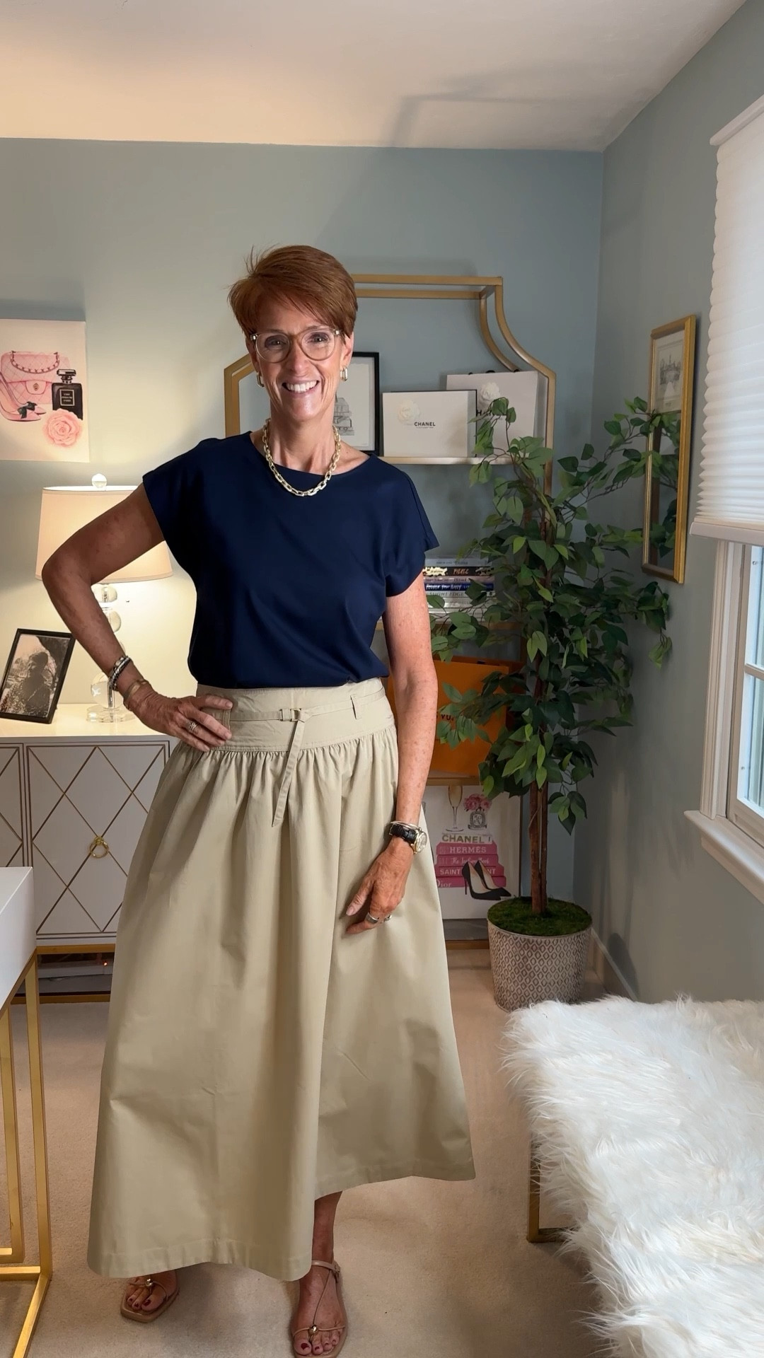 New In Loft Try On
Tee small
Skirt 6

#LTKTall #LTKOver40 #LTKootd