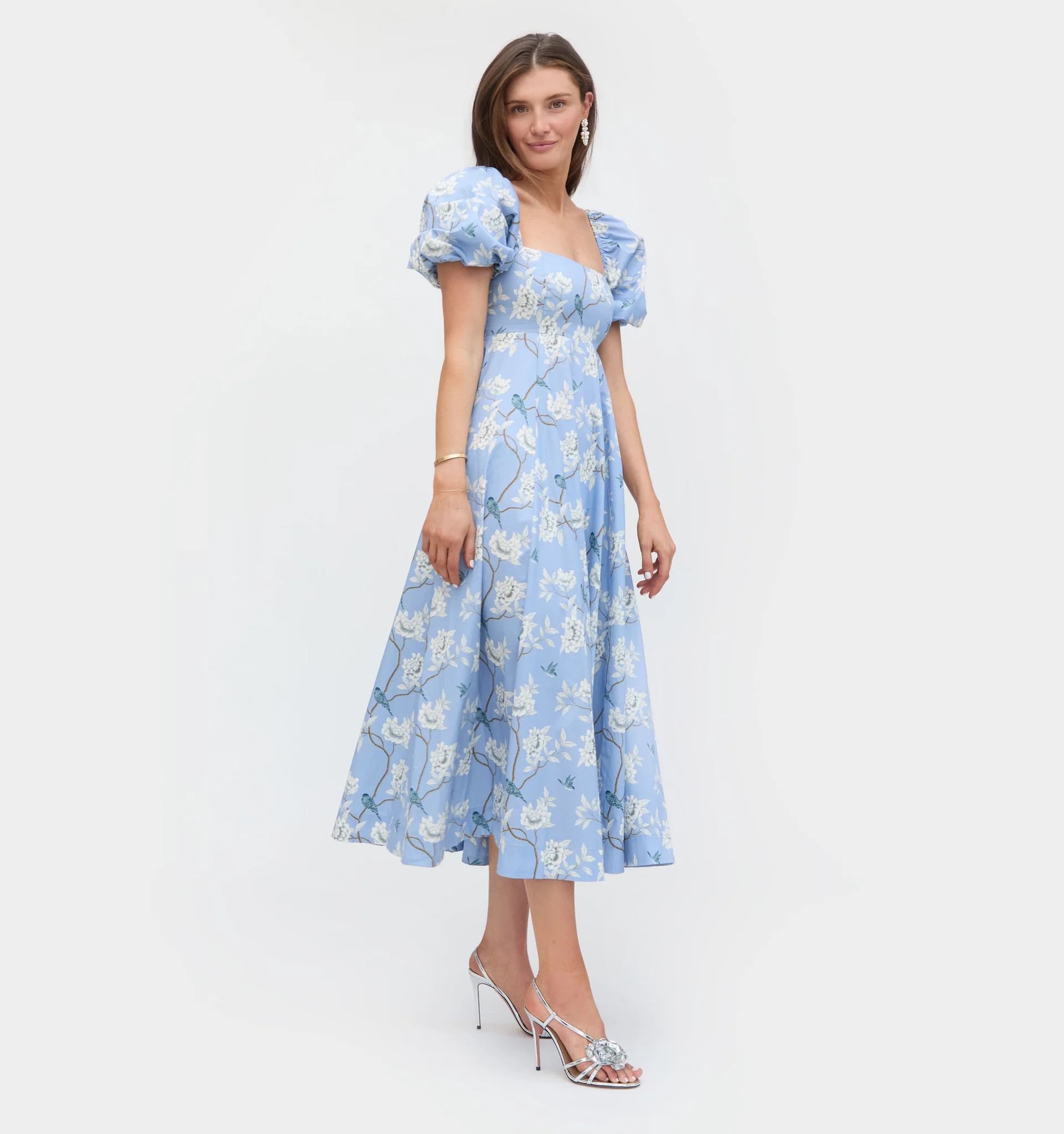The Matilda Dress - Diane Hill Blue Chinoiserie | Hill House Home