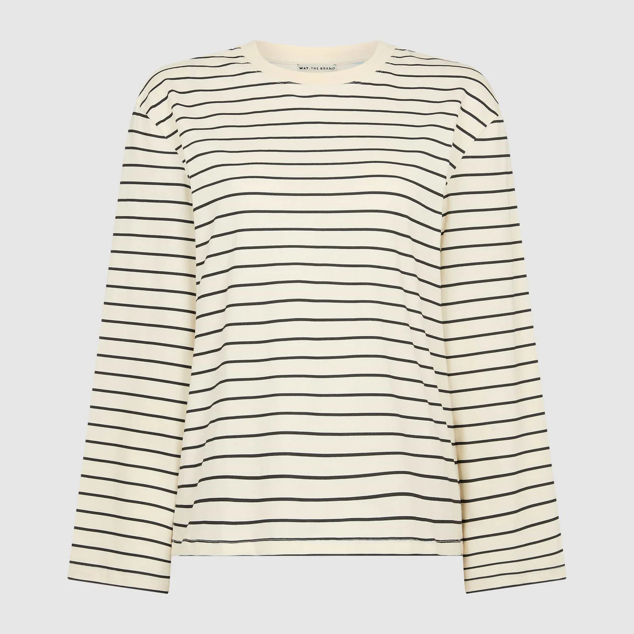 THE ULTIMATE STRIPE TOP - CREAM / BLACK | WAT The Brand