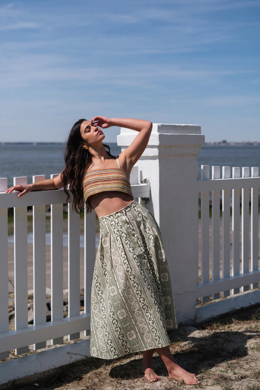 Briony Skirt in Allegra Bermuda | Parterre