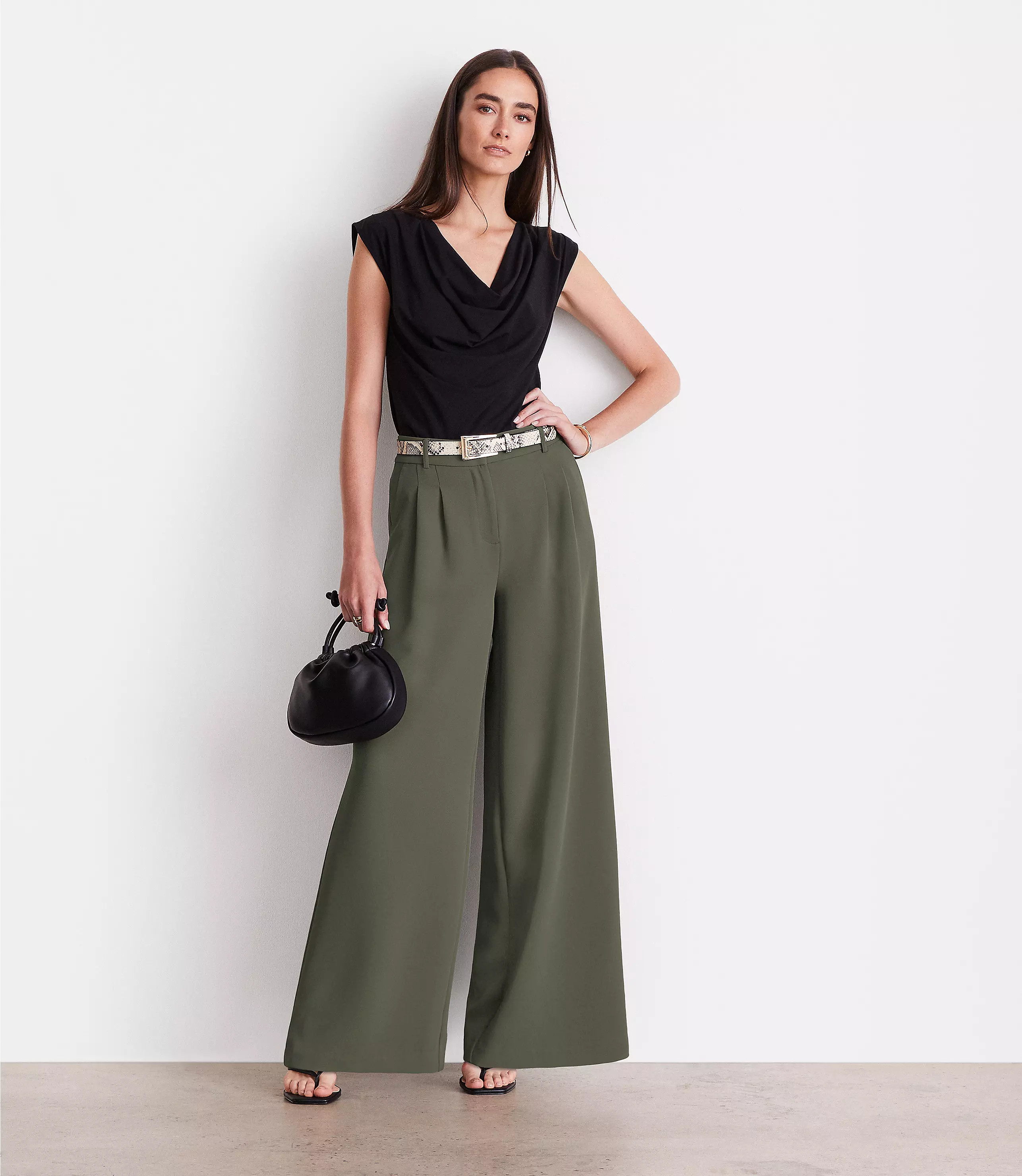 LOFT Versa Cowl Neck Top | LOFT