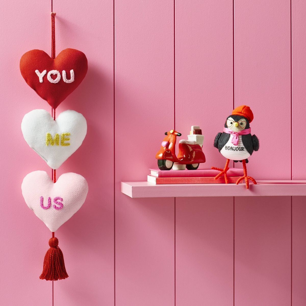 Valentine's Hanging Wall Art You Me Us - Spritz™ | Target
