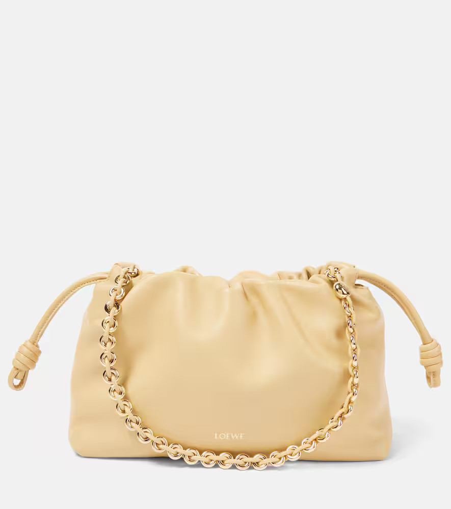 Loewe Flamenco Medium leather clutch | Mytheresa (INTL)