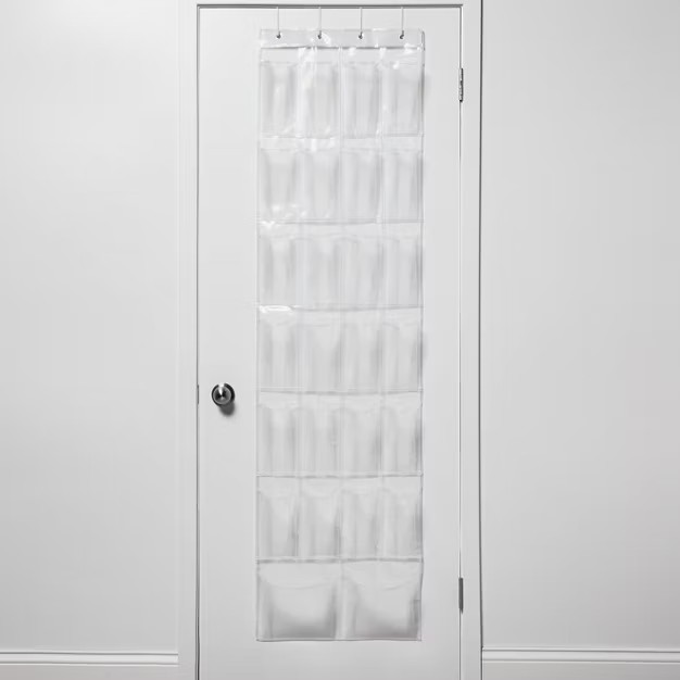 Over-the-Door Shoe Organizer Clear - Room Essentials™ | Target