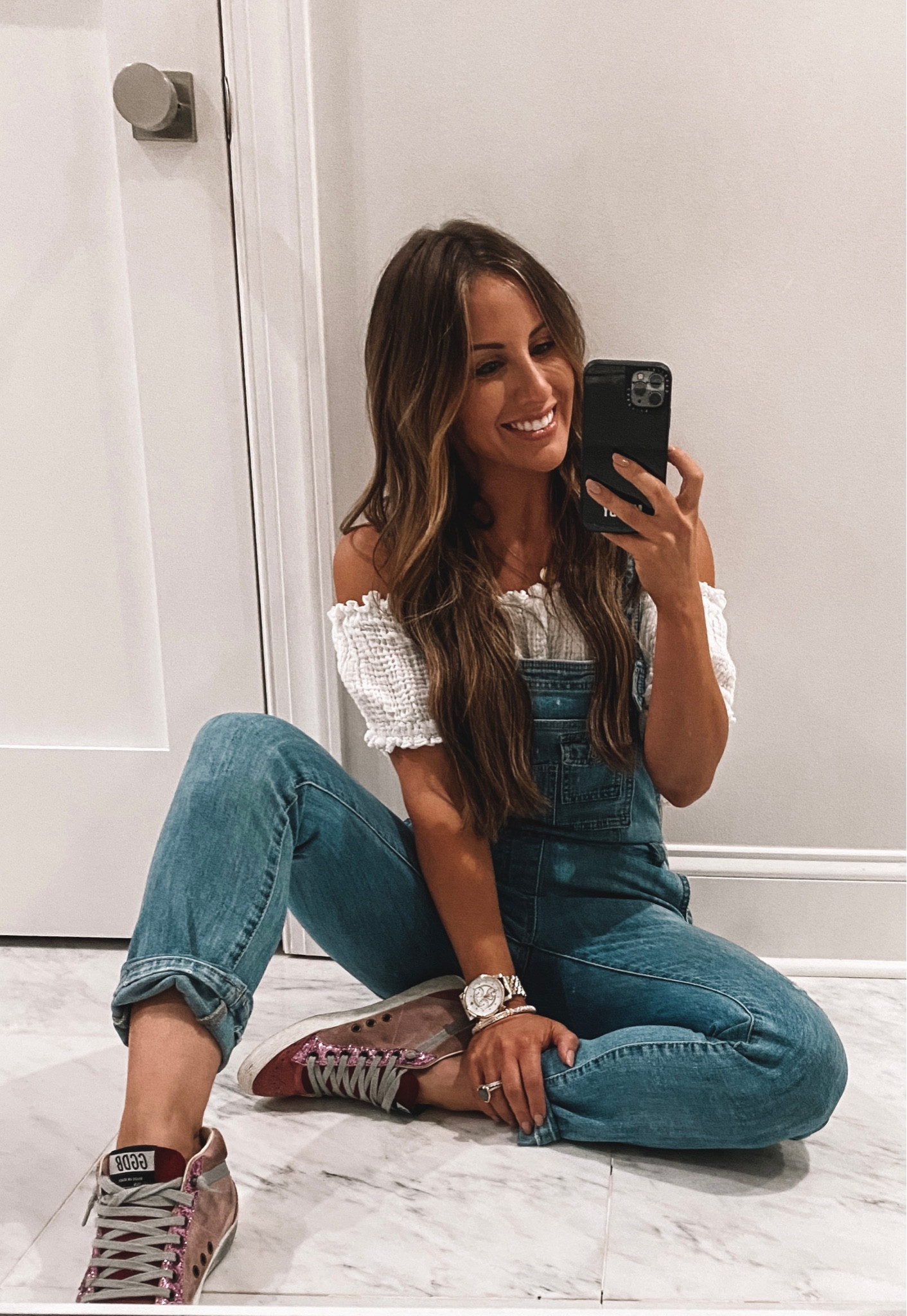 Fall outfit idea!  
Overalls with an off the shoulder crop. 😍



#LTKunder100 #LTKSeasonal #LTKstyletip