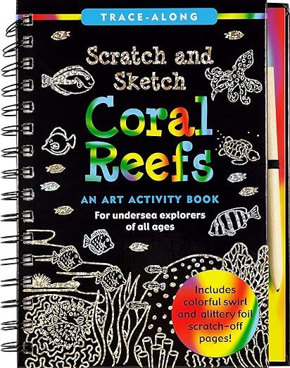 Scratch & Sketch Coral Reefs (Trace Along) (Scratch and Sketch Trace-along) | Amazon (US)