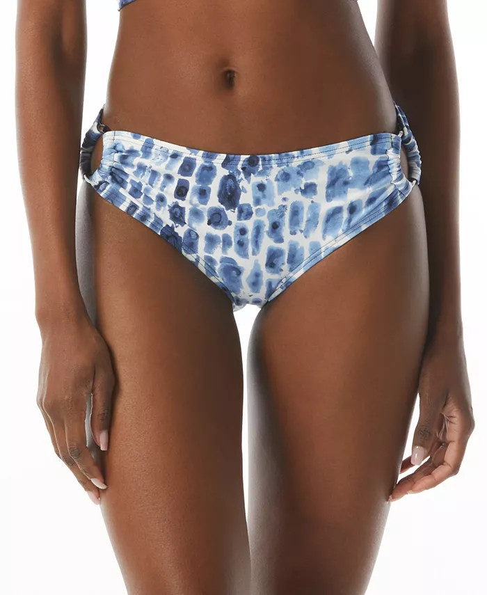 Women's Printed O-Ring Bikini Bottoms | Macys (US)