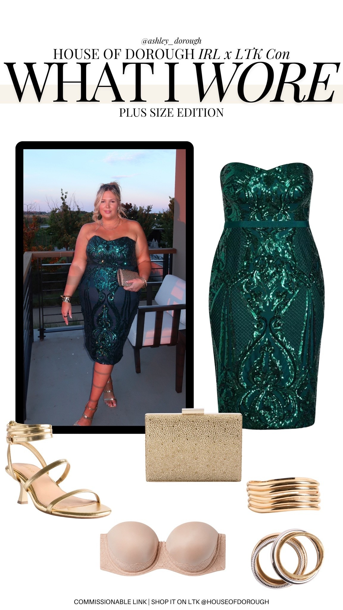 LTK con last night look! Wearing a 18 in the dress. Plus size, outfit inspo, dress, apron belly, occasion dress. LTK con

#LTKMidsize #LTKPlusSize #LTKSeasonal