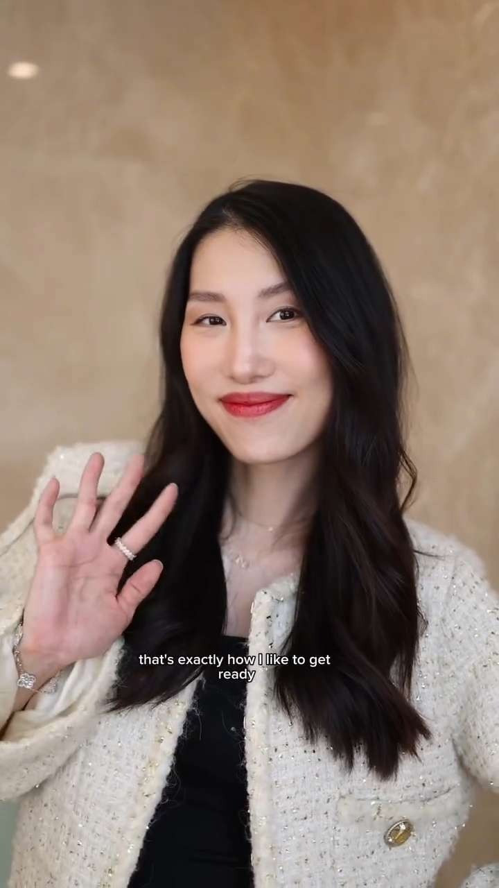 GRWM vibes💄✨ all it takes is a lip stain that actually lasts, my go-to jewelry, and a spritz of fragrance to feel complete. Effortless but still put-together. 

 #LTKMidsize #LTKStyleTip #LTKBeauty