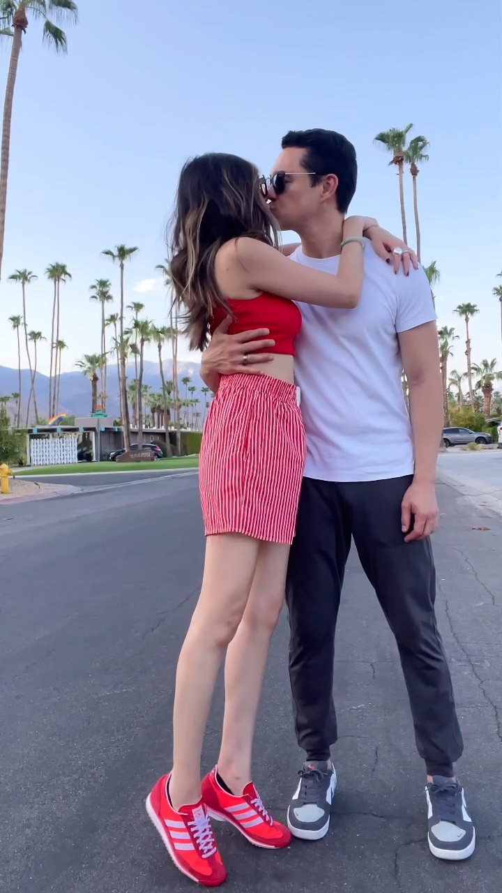 Road trip to Palm Springs for Splash House: where the only thing hotter than the desert sun is our playlist! 🌞🎶 

Loving the boxer short trend—my shorts are on sale for $10, tank top is on sale for $16 from Amazon, plus the red hot sneakers to match 🔥 The hubby’s joggers are so comfortable for travel days, plus the best men’s T-shirt that he has in every color. The quality is 💯! 

Road trip outfit, travel outfit, shorts, boxer shorts, tank top, Adidas SL 72 sneakers, red sneakers, men’s style, men’s fashion, men’s joggers, men’s T-shirt, men’s sneakers, The Stylizt 

#LTKMens #LTKFindsUnder100 #LTKTravel