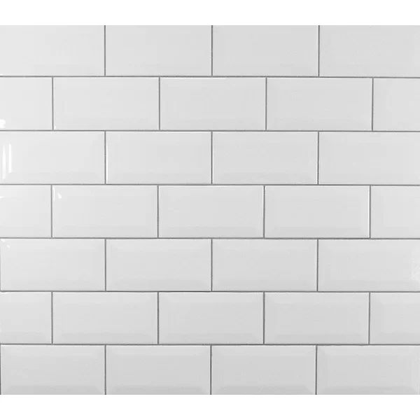 Classic 3" x 6" Ceramic Subway Tile | Wayfair North America