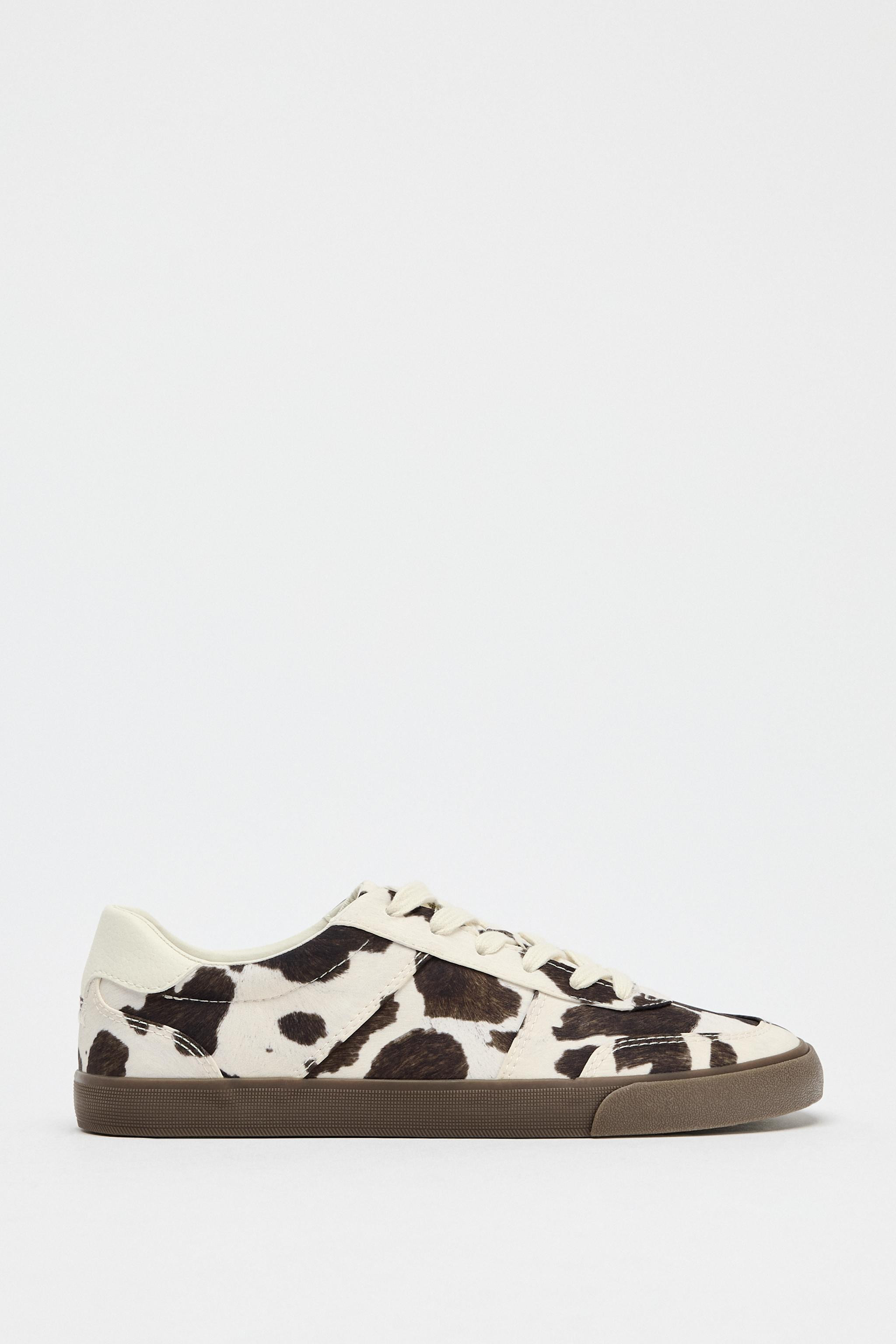 ANIMAL PRINT SNEAKERS | Zara US