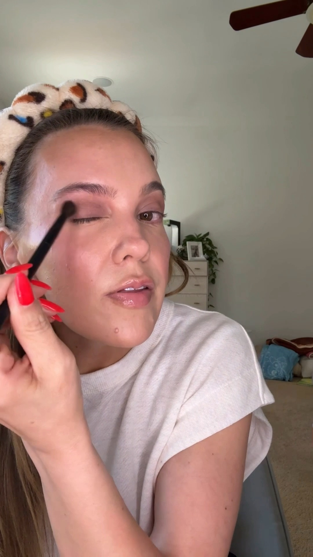 Here is the makeup and shades I’m using from our latest substack! 

MPH foundation - Medium 110N 
Dior bronzing stick - 03 and 04
VB contour stick - marble
armani concealer: 5
Patrick Ta blush- she’s seductive
Gucci bronzer- 3
YSL blush - 44
Urban decay liner - whiskey 
Cle de peau highlighter - golden galaxy
Kosas Brow- medium brown
Armani lipstick - 11 rosewood flash