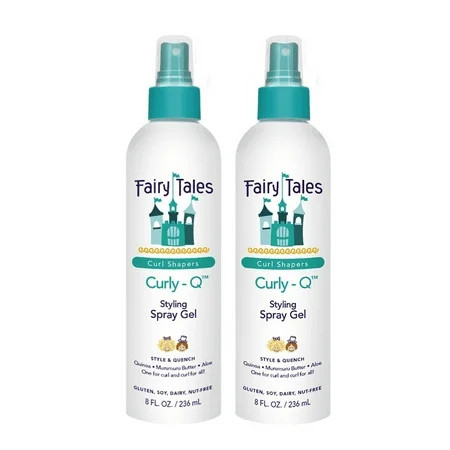 Fairy Tales Curly Q Kids Styling Spray Gel for Curly Hair 8 Oz, (Pack Of 2) | Walmart (US)