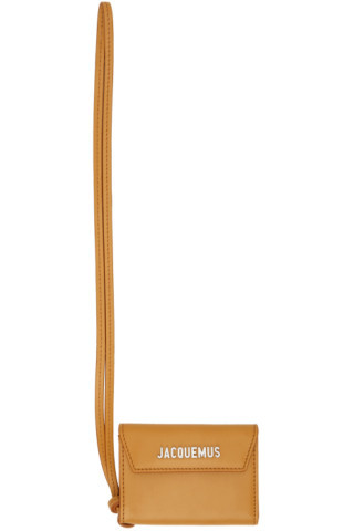 Tan La Montagne 'Le Porte Jacquemus' Card Holder | SSENSE
