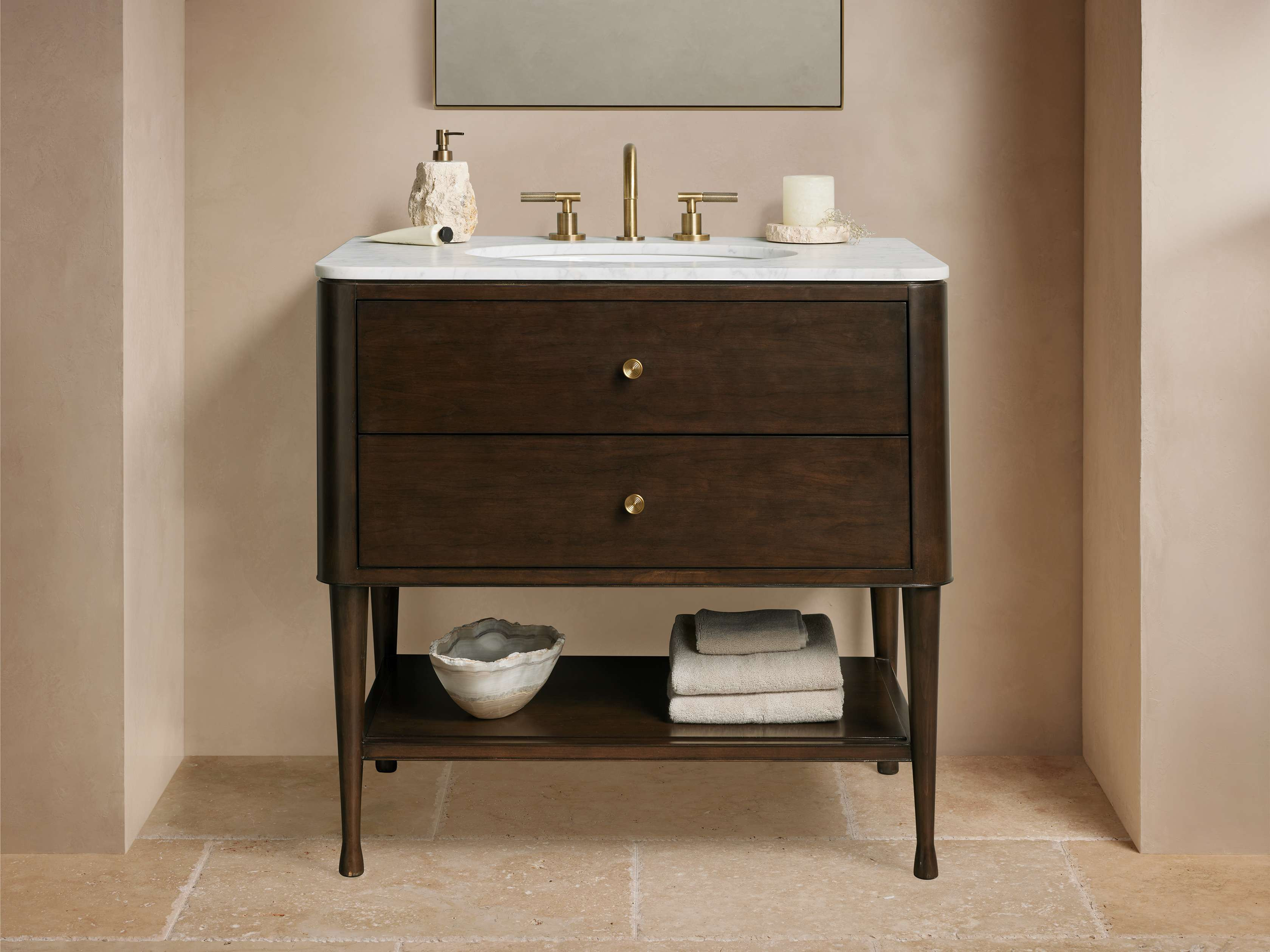 Laurent Single Washstand | Arhaus