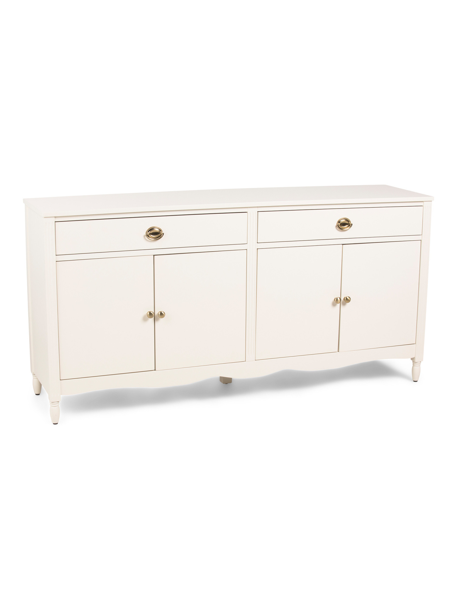 64x31.5x16 4 Door 2 Drawer Swoop Sideboard Table | Home | Marshalls | Marshalls