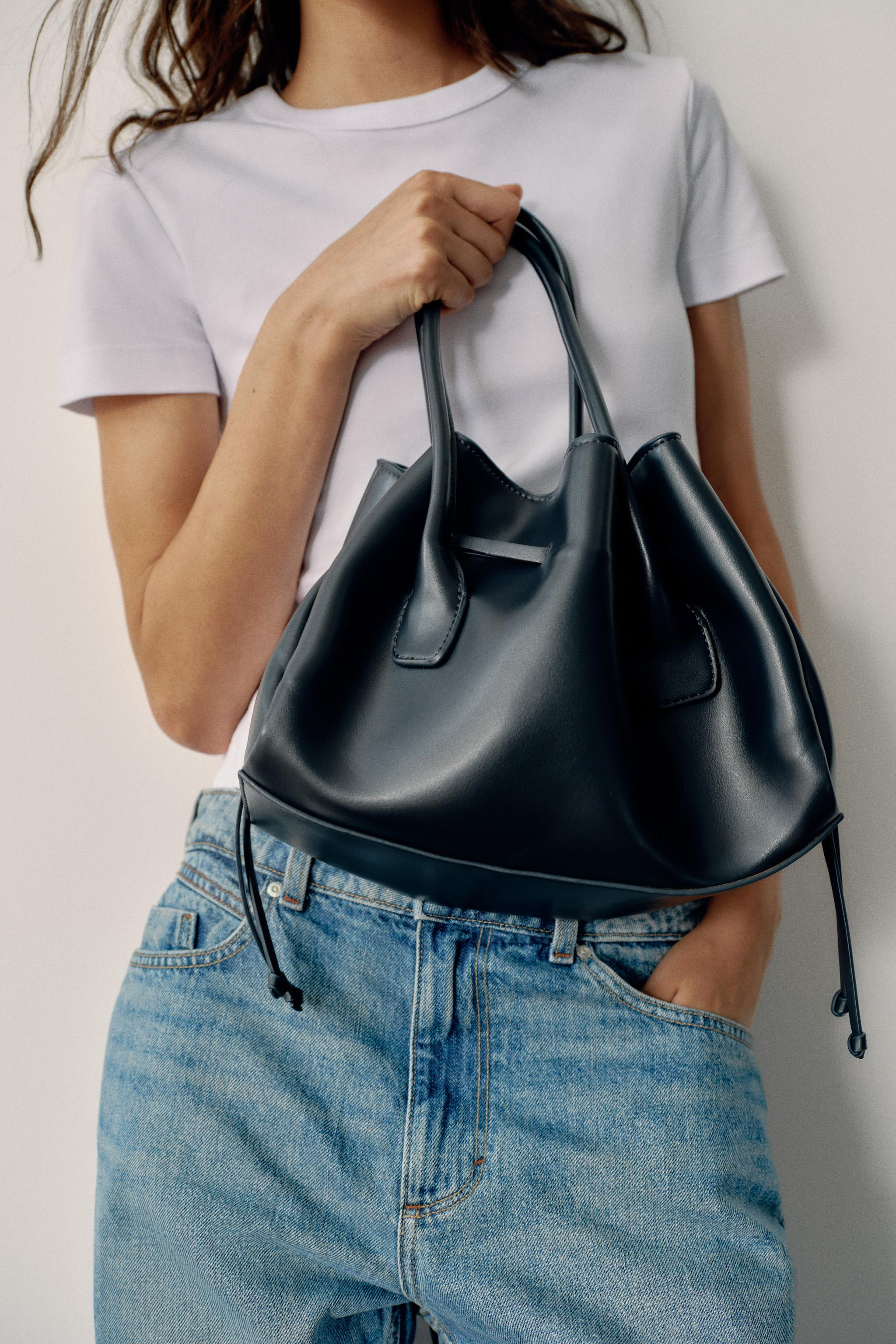 RUCHED CITY BAG | Zara US