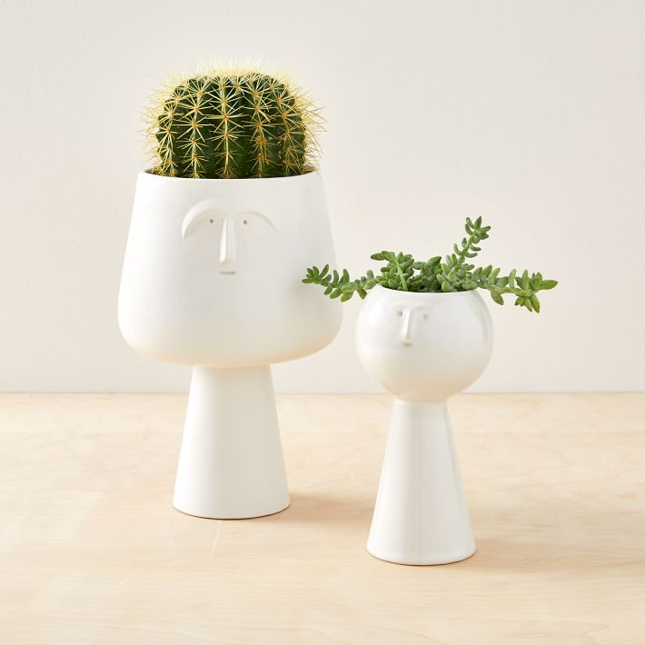 Claymen Ceramic Planters | West Elm (US)