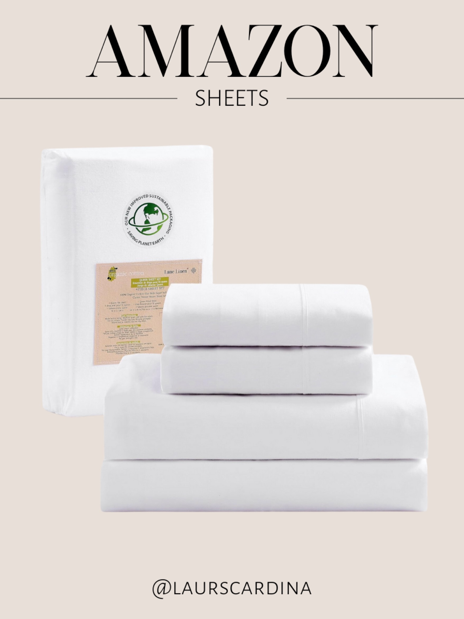 These sheets from Amazon are 100% organic cotton, come in a ton of colors, and have over 17,000 ratings!

Amazon home, sheet set, queen sheets, king sheets, home decor, bedding

#LTKHome #LTKFindsUnder50 #LTKStyleTip