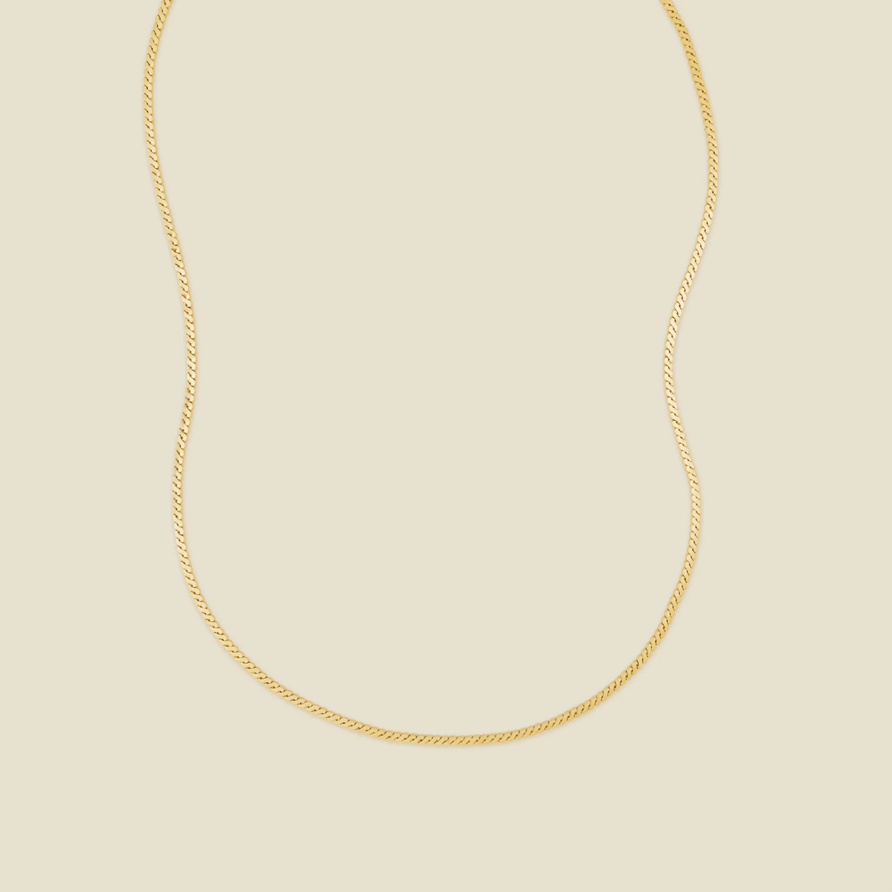 Serpentine Chain Necklace | Made By Mary | Made By Mary | Made By Mary