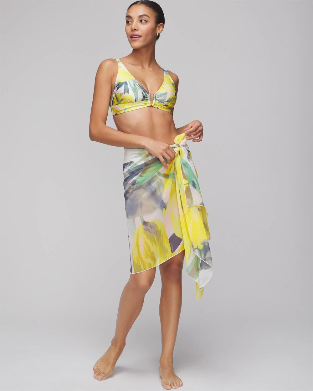 Chiffon Shawl Coverup | White House Black Market