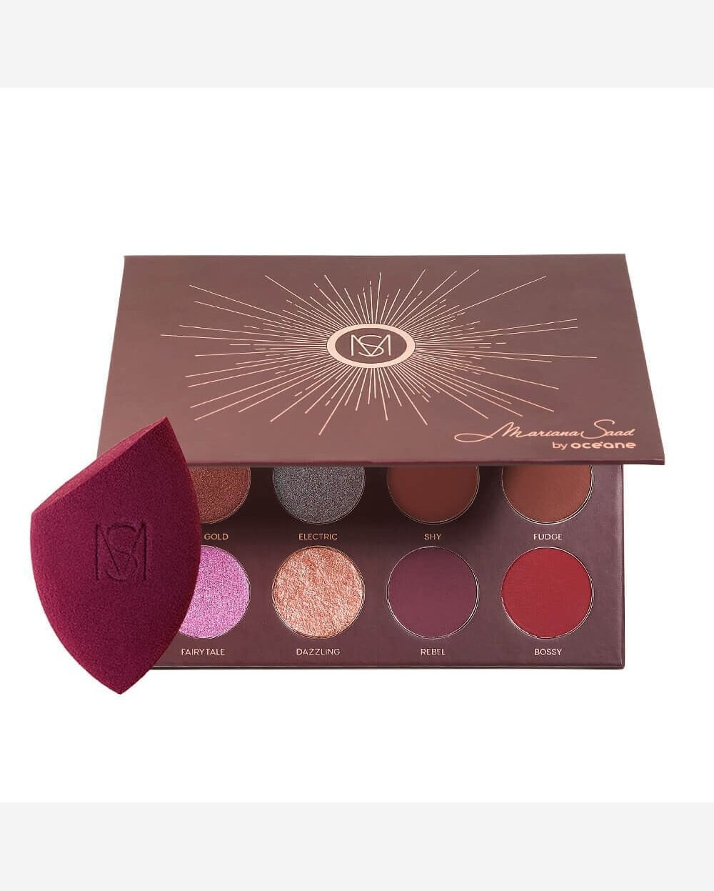 Kit de Maquiagem Mariana Saad By Oceane - Paleta de Sombras 12 Shades Mariana Saad By Océane + E... | Riachuelo (BR)