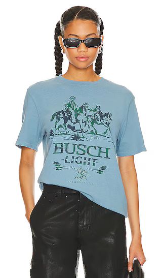Busch Light Tee in Ashley Blue | Revolve Clothing (Global)