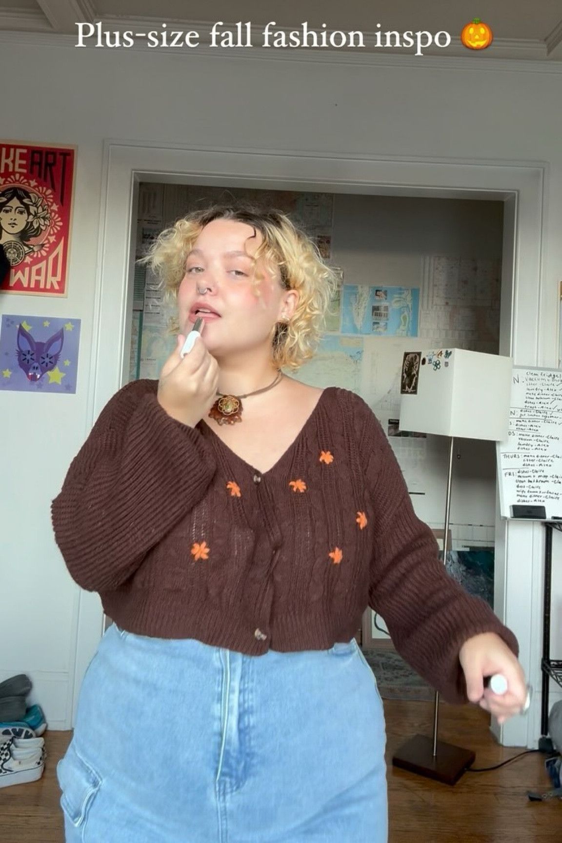 Anyone else suddenly feeling the fall spirit in the air? 🧡

I’m ready to put on a cozy sweater, pop in the Twilight movies and eat some Carmel corn 🎃

Here’s the vibe I’m trying to give off this fall - neutrals, denim, comfy shoes, 90s witch but one that’s really into plants 

What about you? 

…..

Charmed 2000s, hippie witch, Buffy the vampire slayer, fall fashion inspo, curvy, size 14/16, plus-size beauty, self love 

#bodypositive #90sfashion #halloween #fallfashion #plussizefalloutfit #midsizefallfashion