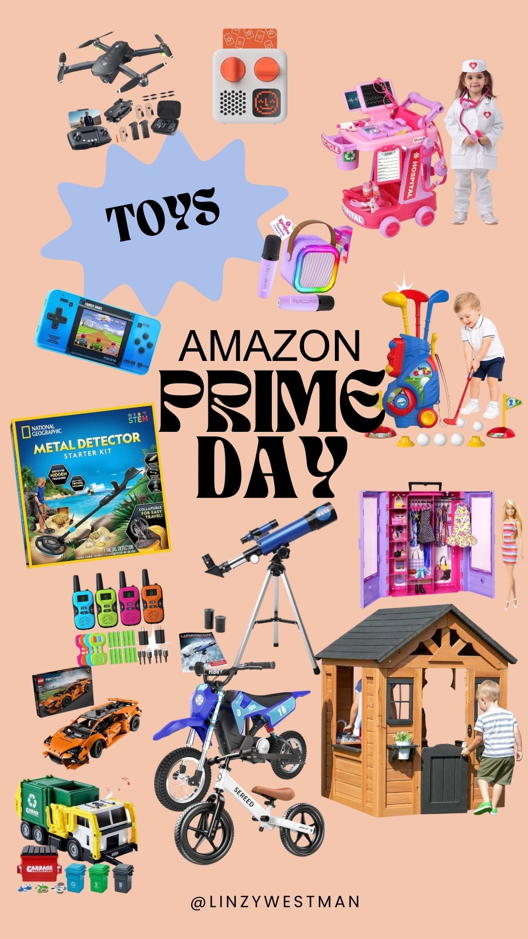 AMAZON PRIME:  Fun and educational toys for kids of all ages! 🤩