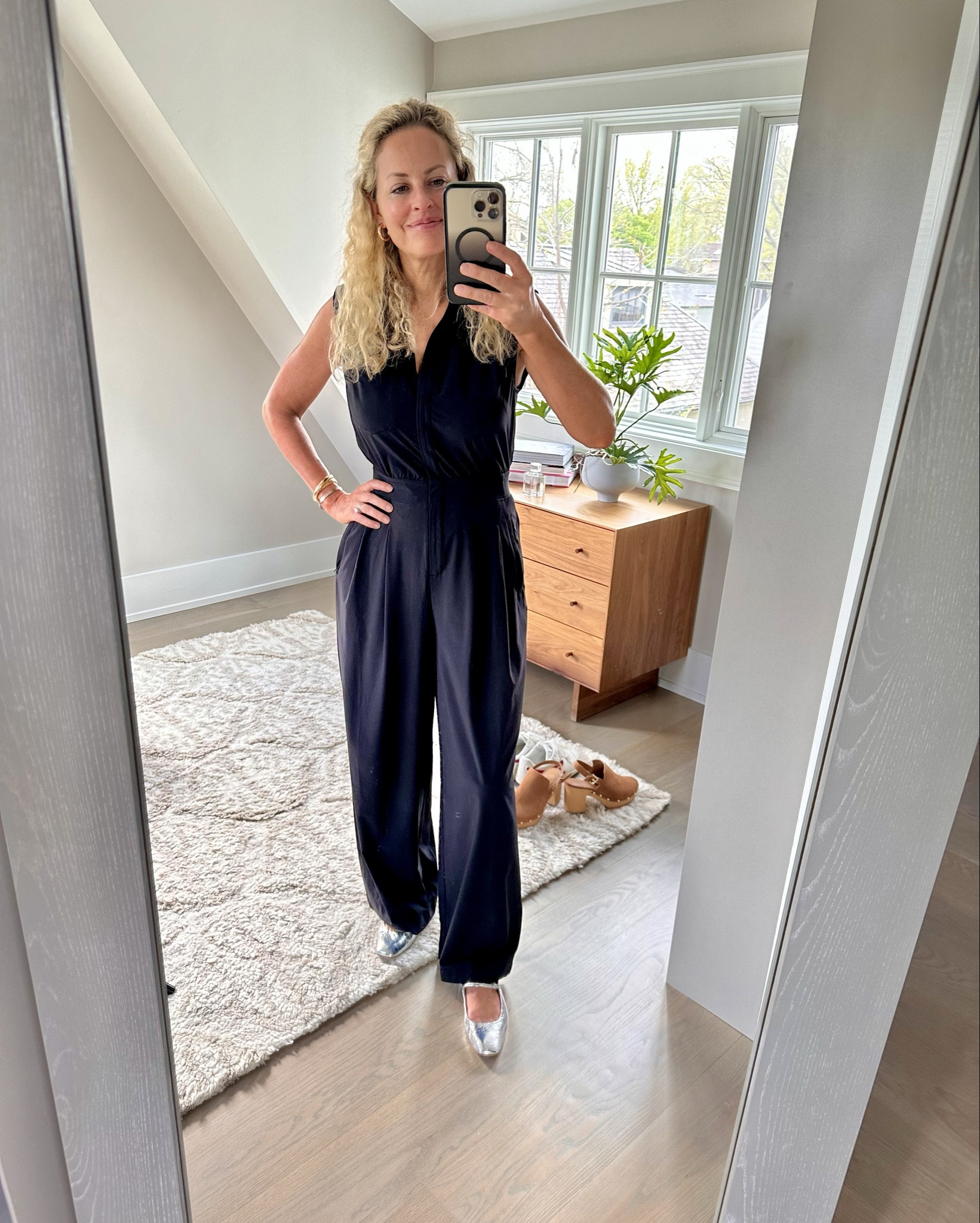 This jumpsuit is currently on sale! It’s a perfect travel outfit, lightweight, can be dressed up or down. Athleta sale.


#LTKfindsunder100 #LTKVideo #LTKover40