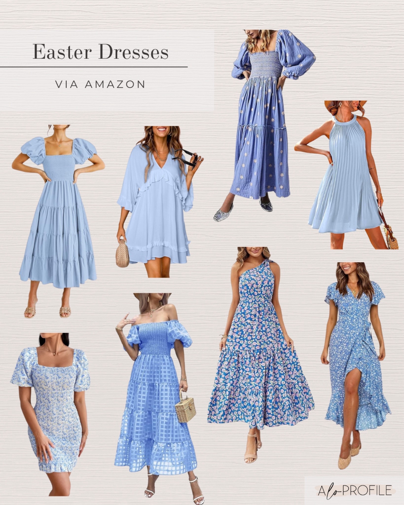 Easter Dresses via Amazon // Easter dress, maxi dress, maxi dresses, floral dresses, spring dresses, Amazon dresses, Amazon spring fashion, spring style, spring trends, vacation dresses, summer dresses, summer fashion