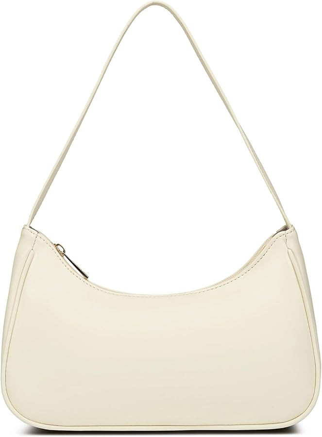 Afashor Vegan Leather Shoulder Bags for Women Hobo Sling Tote Handbag Clutch Purse | Amazon (US)