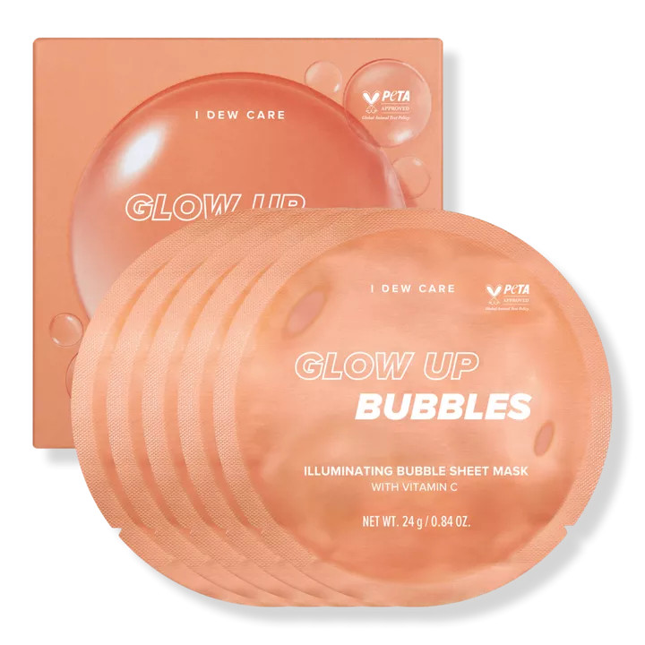 Glow Up Bubbles Illuminating Bubbling Sheet Mask | Ulta