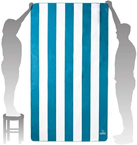 Wise Owl Outfitters Oversized Beach Towel - Extra Large, Quick Dry, Striped Microfiber Beach and Poo | Amazon (US)