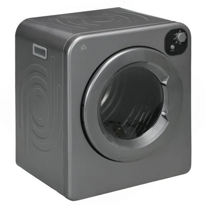 Portable Clothes Dryer, 120V 1300W Compact Laundry Dryer With Intelligent Drying, 3.2 Cu.Ft Stainless Steel Drum, Front Load Electric Dryer For Apartm | Wayfair North America