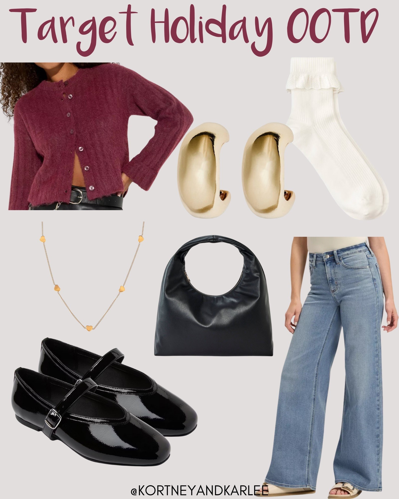 Target Holiday OOTD!

Kortney and Karlee | #kortneyandkarlee #LTKfindsunder50 #LTKfindsunder100 #LTKtravel 