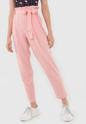 Calça Endless Slim Clochard Rosa | Dafiti (BR)