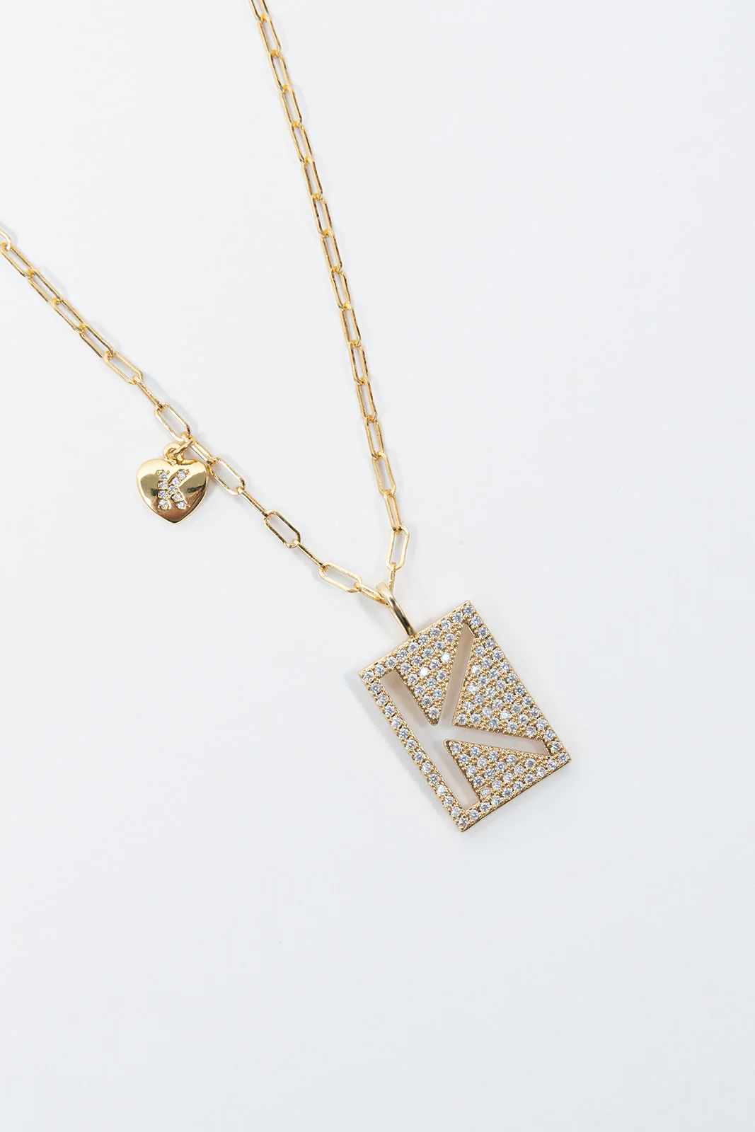 Tag Me Initial 2.0 Necklace | KC Chic Designs