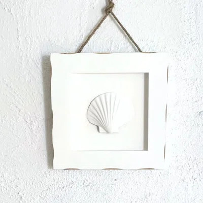 3D Seashell Wall Decor – Coastal Beach House Art With Ocean-Inspired Clam Shell, Perfect For Bathroom, Bedroom, Or Nautical-Themed Spaces | Wayfair North America